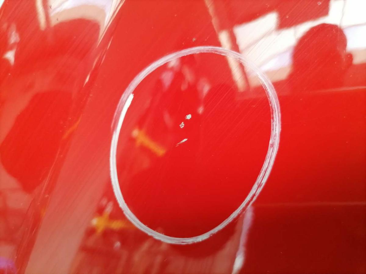 Peugeot 2006+ original Motorhaube Rot KKN Bj.2010